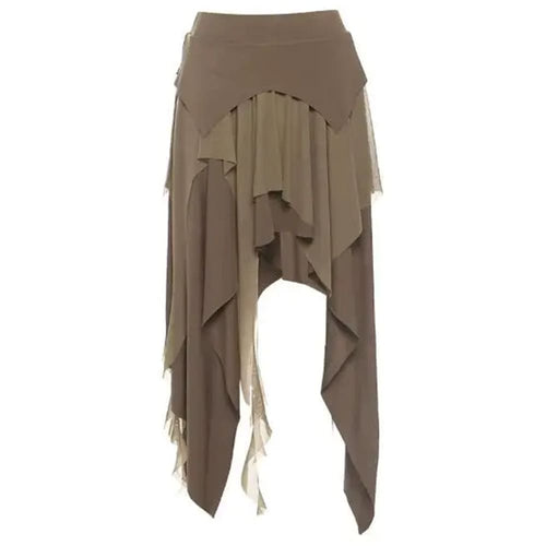 Boogzel Apparel She Walks Through Forgotten Layered Skirt