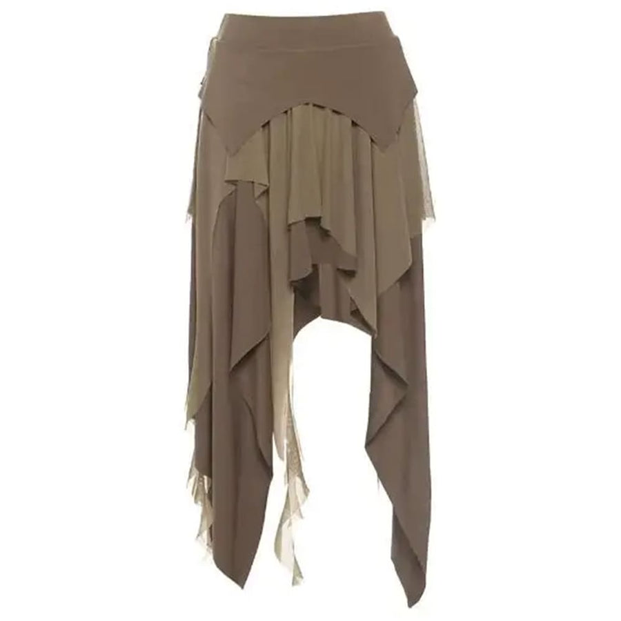 Boogzel Apparel She Walks Through Forgotten Layered Skirt