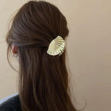Boogzel Apparel Shell Gold Hair Claw, view 4