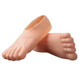 Boogzel Apparel Silicone Human Foot Shaped Slippers, view 2