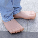 Boogzel Apparel Silicone Human Foot Shaped Slippers, view 5