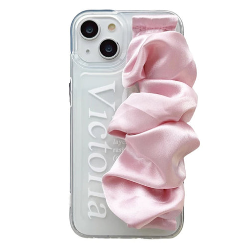 Boogzel Apparel Silk Scrunchie iPhone Case