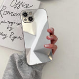 Boogzel Apparel Silver Mirror iPhone Case, view 2