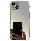 Boogzel Apparel Silver Mirror iPhone Case, view 6