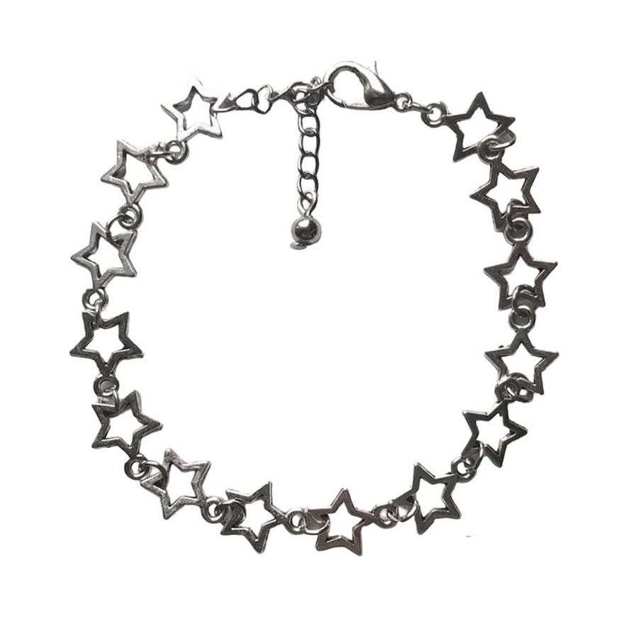 Boogzel Apparel Silver Star Bracelet