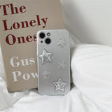 Boogzel Apparel Silver Star iPhone Case, view 4