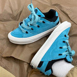 Boogzel Apparel Skater Blue Sneakers, view 2