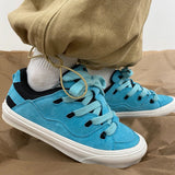 Boogzel Apparel Skater Blue Sneakers, view 3