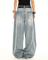 Boogzel Apparel Skater Girl Distressed Baggy Jeans, view 6