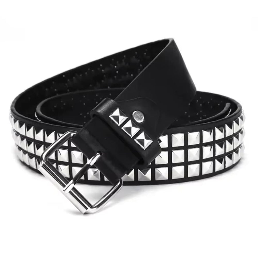 Boogzel Apparel Skater Girl Punk Rock Pyramid Stud Belt