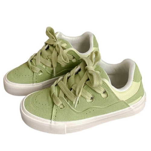 Boogzel Apparel Skater Light Green Sneakers