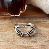 Boogzel Apparel Skeleton Hand Ring, view 2