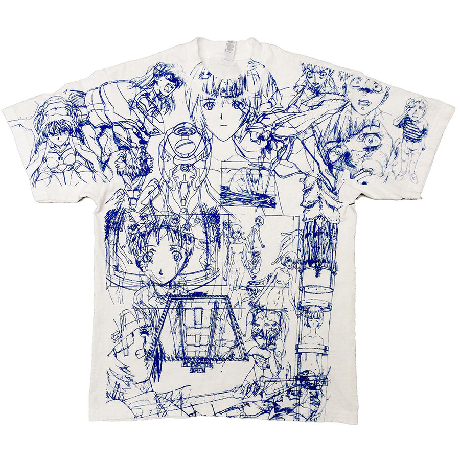 Boogzel Apparel Sketch Anime Print T-Shirt