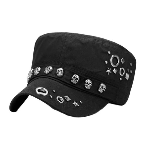 Boogzel Apparel Skull Rivet Cap