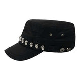 Boogzel Apparel Skull Rivet Cap, view 2