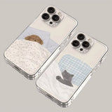 Boogzel Apparel Sleeping Kitten iPhone Case, view 3
