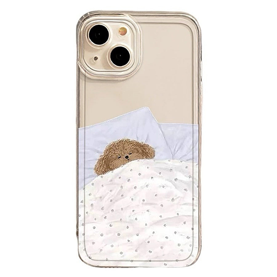 Boogzel Apparel Sleeping Puppy iPhone Case