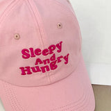 Boogzel Apparel Sleepy and Hungry Embroidery Cap, view 5