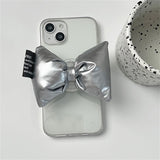 Boogzel Apparel Sliver Bow iPhone Case, view 5