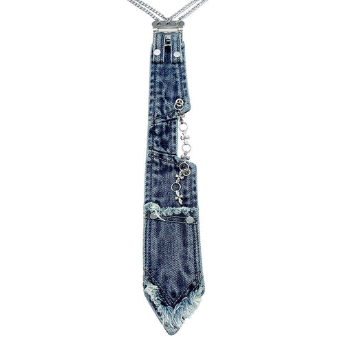 Boogzel Apparel Smartass Denim Tie Accessory