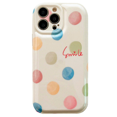 Boogzel Apparel Smile Dots iPhone Case