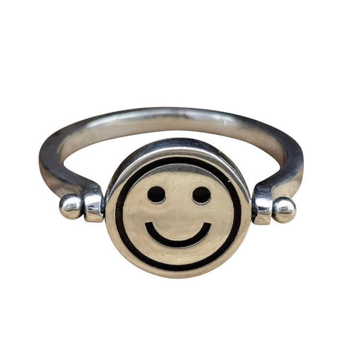 Boogzel Apparel 2 Moods Anxiety Reversible Ring