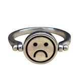 Boogzel Apparel 2 Moods Anxiety Reversible Ring, view 2