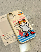 Boogzel Apparel Smile Girl iPhone Case, view 3