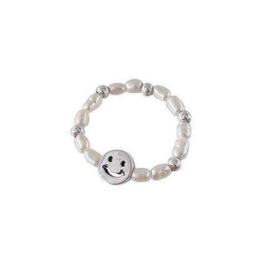 Boogzel Apparel Smile Pearl Ring