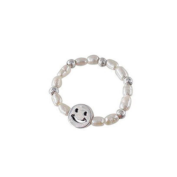 Boogzel Apparel Smile Pearl Ring