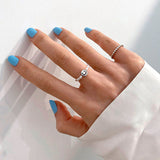 Boogzel Apparel Smile Pearl Ring, view 2