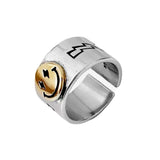 Boogzel Apparel Smiley Face Ring, view 2