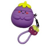 Boogzel Apparel Smiling Eggplant AirPods Case, view 4
