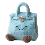 Boogzel Apparel Smiling Face Plush Handbag, view 3