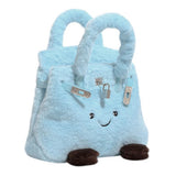 Boogzel Apparel Smiling Face Plush Handbag, view 4