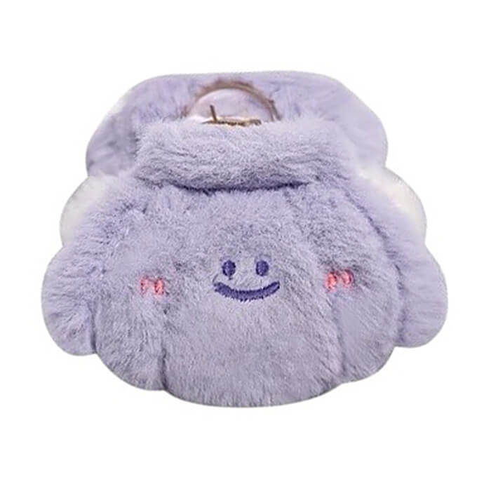 Boogzel Apparel Smiling Shell Fluffy Hair Clip