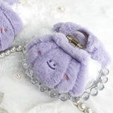 Boogzel Apparel Smiling Shell Fluffy Hair Clip, view 3