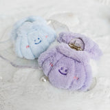 Boogzel Apparel Smiling Shell Fluffy Hair Clip, view 4