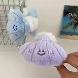 Boogzel Apparel Smiling Shell Fluffy Hair Clip, view 5