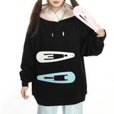 Boogzel Apparel Snap Clip Oversized Hoodie, view 5