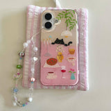 Boogzel Apparel Sneaky Cat Aesthetic iPhone Case, view 5
