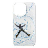 Boogzel Apparel Snowy Couple iPhone Case, view 3