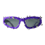 Boogzel Apparel Social Rebel Pierced Sunglasses, view 6