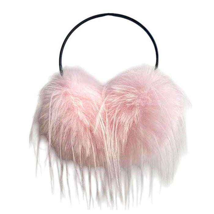 Boogzel Apparel Soft Girl Aesthetic Faux Fur Earmuffs