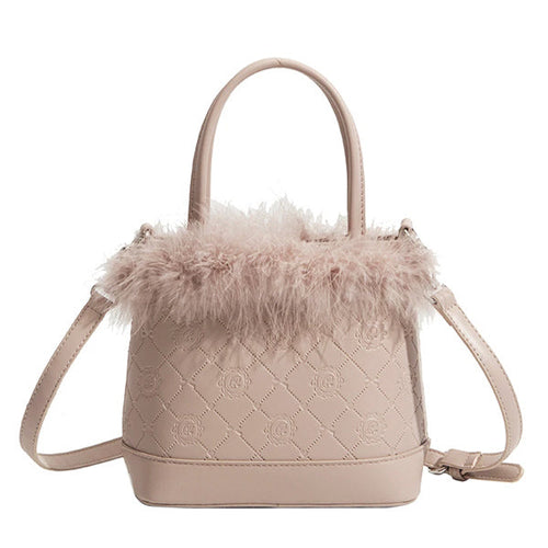 Boogzel Apparel Soft Girl Aesthetic Fluffy Bag