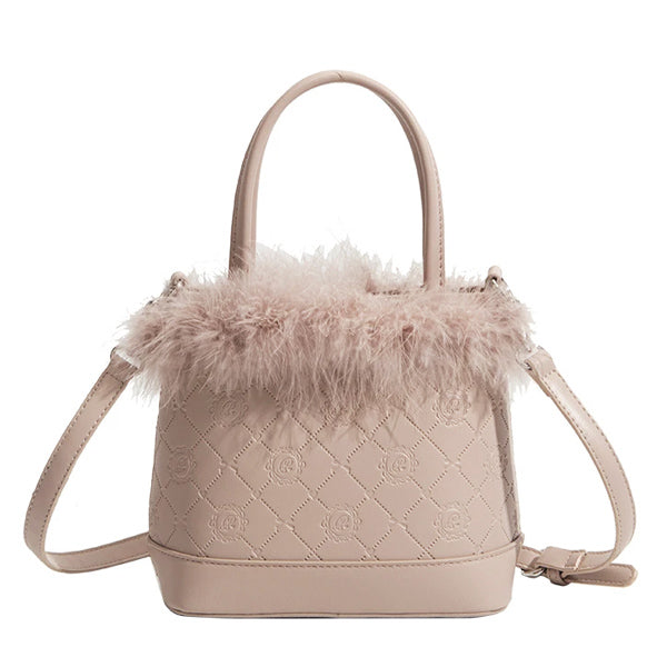 Boogzel Apparel Soft Girl Aesthetic Fluffy Bag