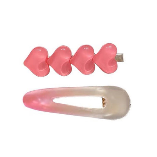 Boogzel Apparel Soft Girl Aesthetic Hair Clips Set
