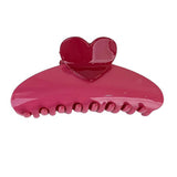 Boogzel Apparel Soft Girl Aesthetic Heart Hair Claw, view 4