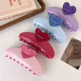 Boogzel Apparel Soft Girl Aesthetic Heart Hair Claw, view 6