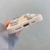 Boogzel Apparel Soft Girl Aesthetic Hearts iPhone Case, view 5